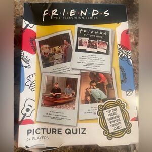 New in Box FRIENDS Picture Quiz Trivia Game Cards